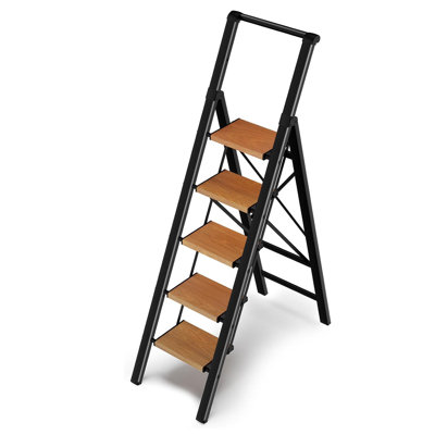 Step Stool With Handle Folding Step Stool, Height Adjustable RV