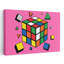 Art mural rétro classique rétro Rubiks-1212906799