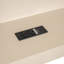 Lit plateforme en bois avec tablettes de rangement, tiroirs, station de charge et tête de lit tapissier-681298393-681298392