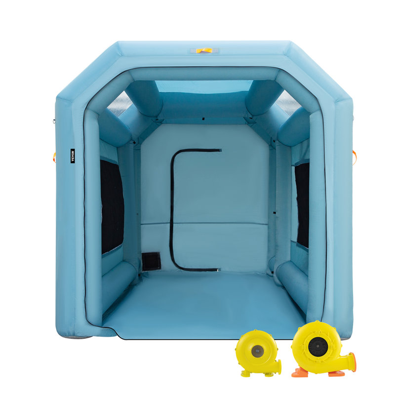Cabine de peinture gonflable portative, cabine de pulvérisation gonflable, H 21 po x l 36 po x P 19 po