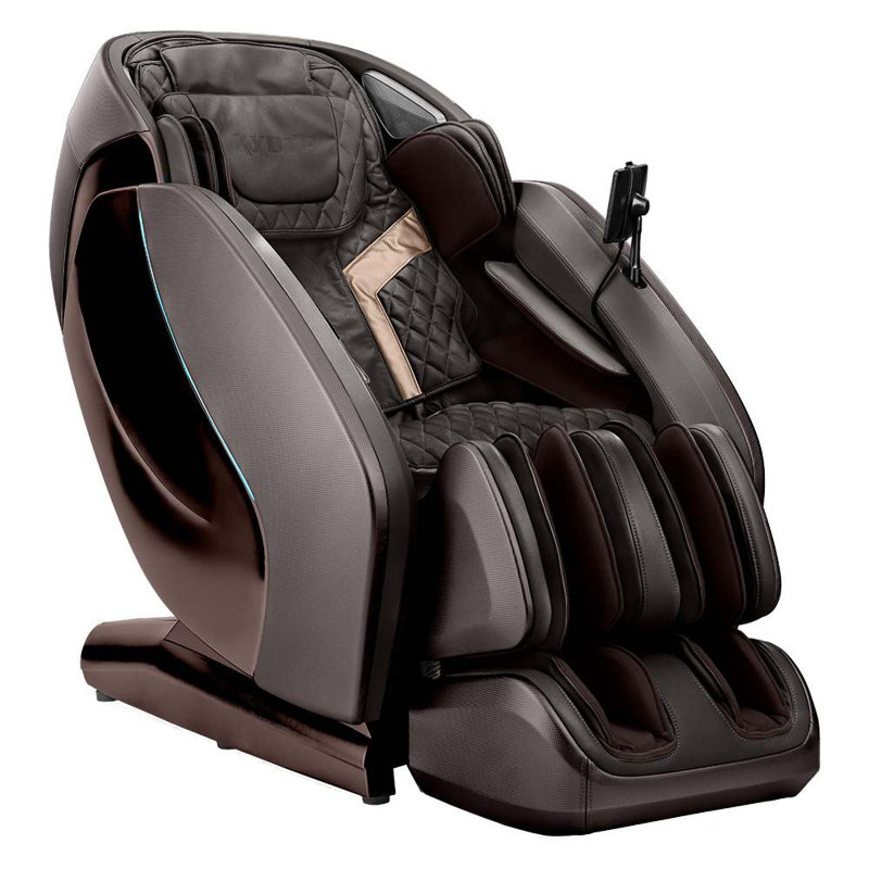 Fauteuil de massage Kyota Hatsumei M900 4D AI (brun foncé)