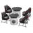 4 - Person Pedestal Dining Set