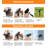 Solar Powered Integrated LED Spotlight Pack-70778456