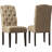 Bianca 6-Person Extendable Solid Wood Dining Set