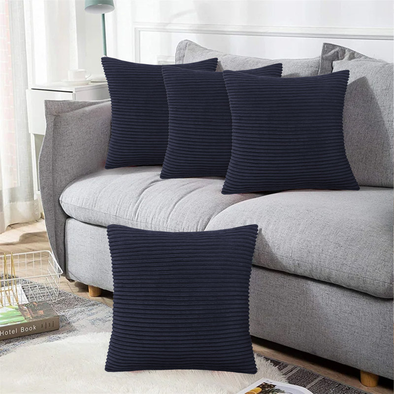 Antonietta Velvet Scatter Cushion Cover, Navy