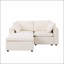 68.5 Loveseat Sofa With Ottoman Modular Sectional Love Seat Couch Small L Shaped Upholstered Couch