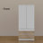 White Mirror Wardrobe With 2 Drawers