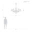Beveled Arcs 8 - Light Chandelier-62934961