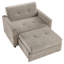 Fauteuil-lit convertible de 49 po de large Lida-1860456088