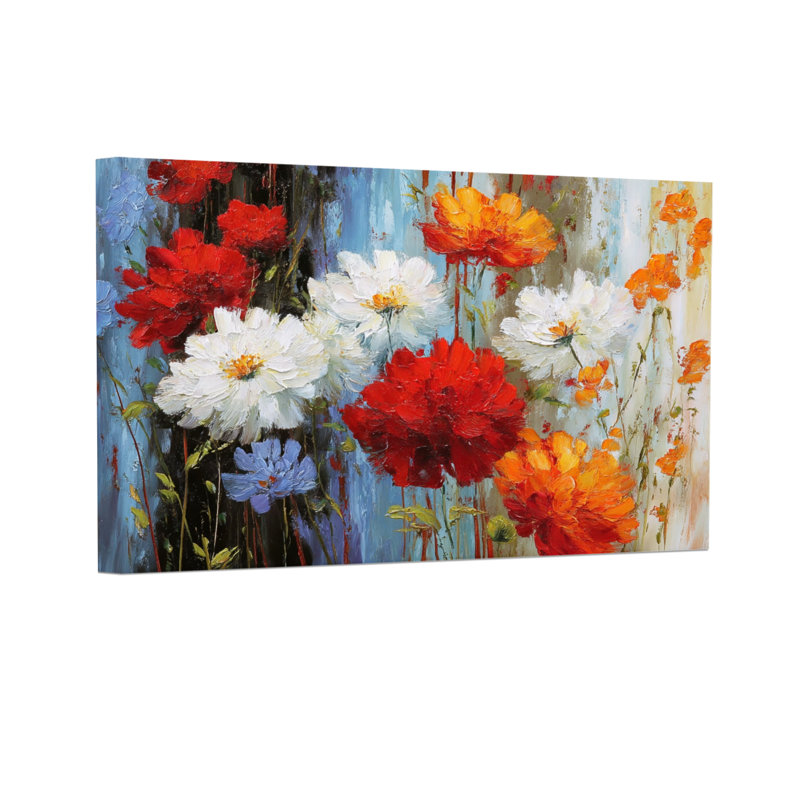 Plantes et fleurs Fleurs éclatantes aux couleurs et textures audacieuses, H 12 po x l 18 po