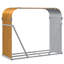 Porte-bûches en acier galvanisé 47,2 po x 17,7 po x 39,4 po-197200423