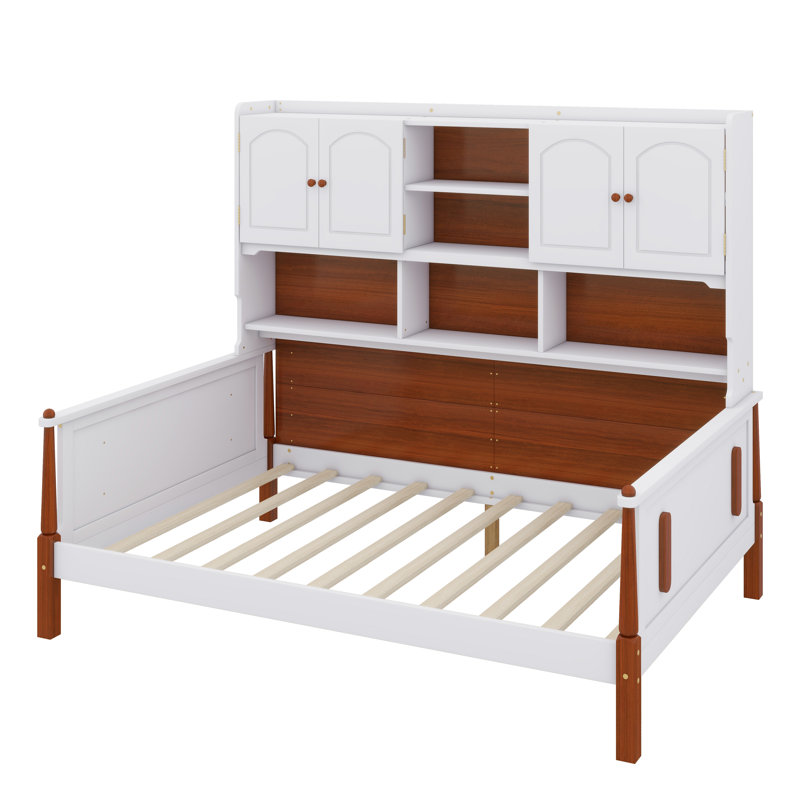 Mimmo Twin Size Platform Bed with Multiple Storage