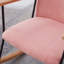 Chaise berçante réglable avec repose-tête, chaise berçante rembourrée avec dossier haut et chaises berçantes modernes Chaise d'appoint confortable pour chambre de bébé, chambre à coucher, salon