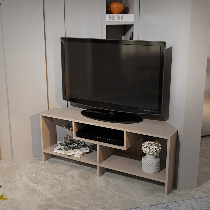 Meuble télé 47 po pour téléviseur de 50 po ou moins Uhrichsville, Beige