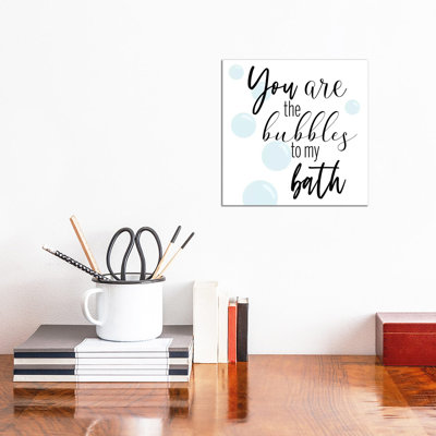 Bubble Bath by CAD Designs - Wrapped Canvas Gallery-Wrapped Canvas Giclée