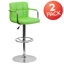 Adjustable Counter Height Barstools with Back and Armrest-1580288316