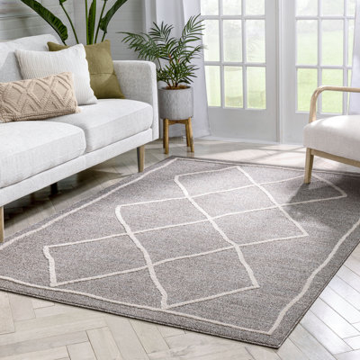 Harlow Moroccan Synthetic Area Rug
