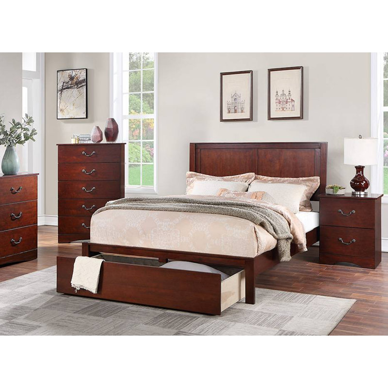 Platform Storage Bed, California King