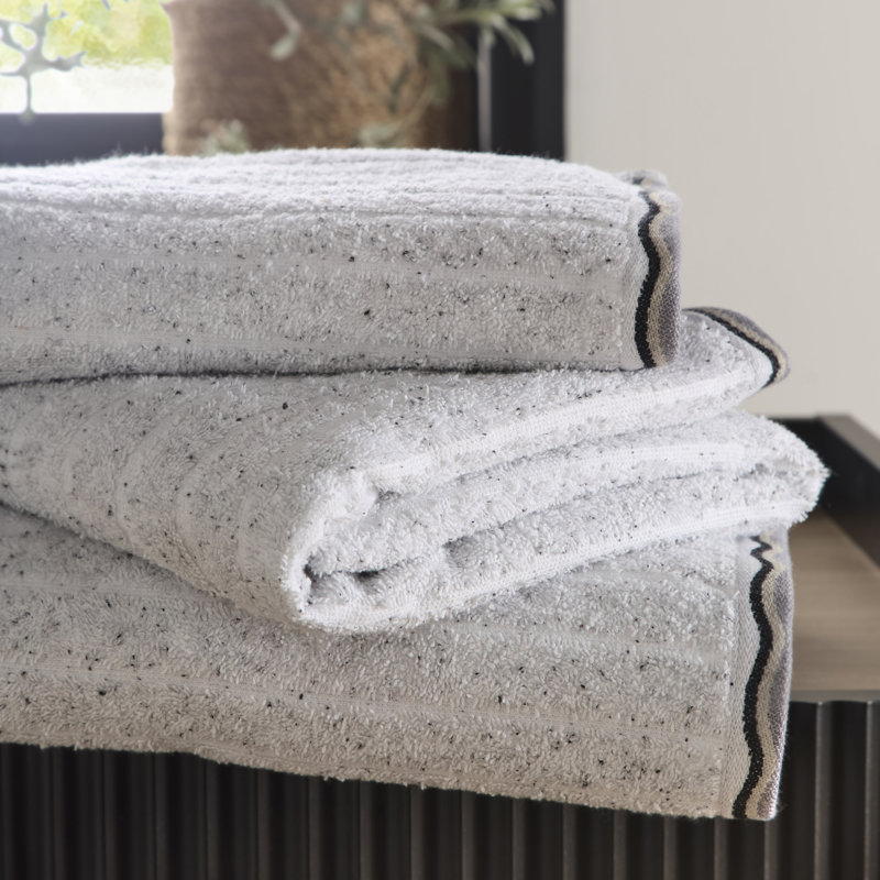 Speckle Rib Cotton Blend, Bath Sheet