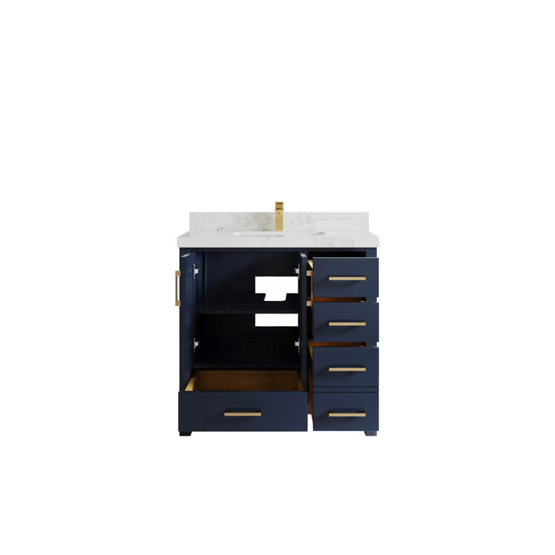 Ensemble de meuble-lavabo simple 36 po Malibu