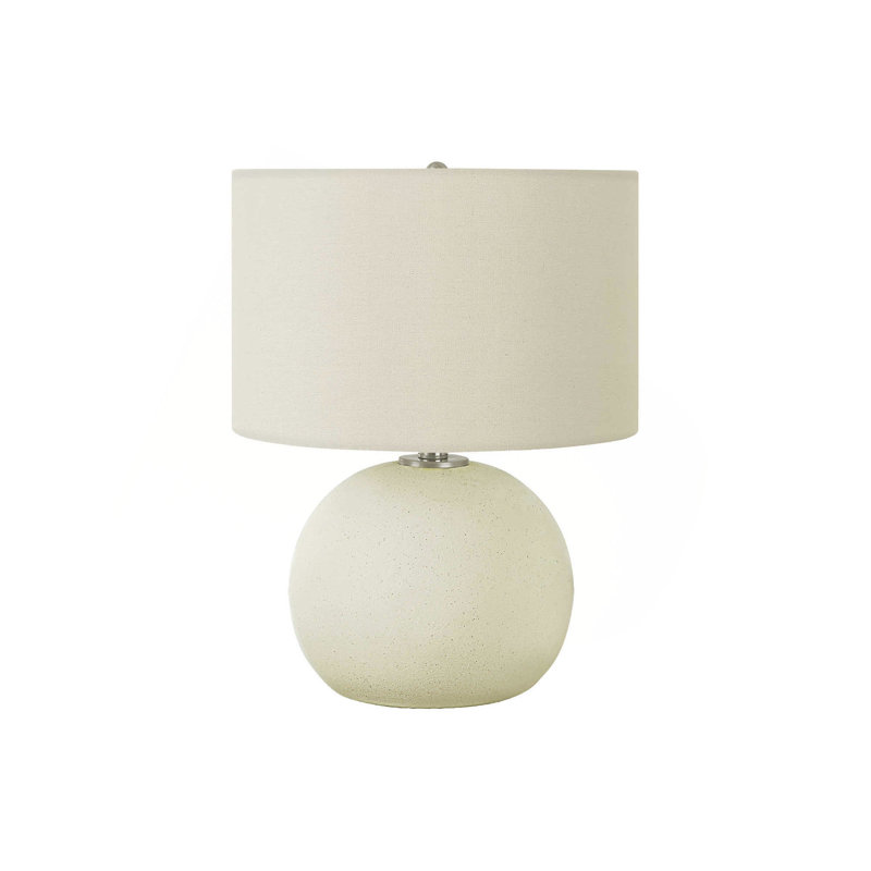 Lighting, H 18 po, lampe de table, abat-jour, céramique, contemporain