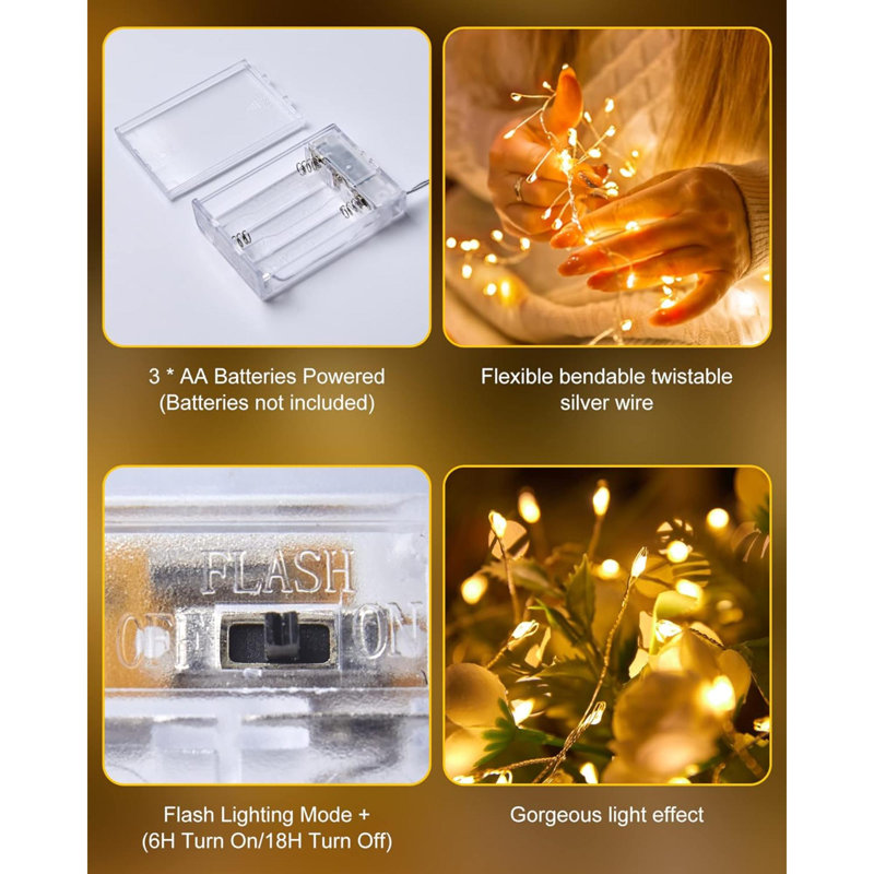 5ft LED Fairy String Lights