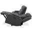 Ensemble de canapé inclinable électrique Kerven avec haut-parleurs Bluetooth-1351342683