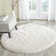 Orlinda Shag Hand Tufted Performance Solid Color Rug