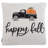 Cotton Reversible Throw Pillow
