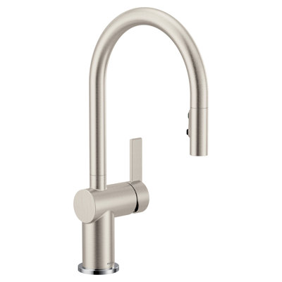 Moen Cia One-Handle High Arc Pulldown Kitchen Faucet with Power Boost