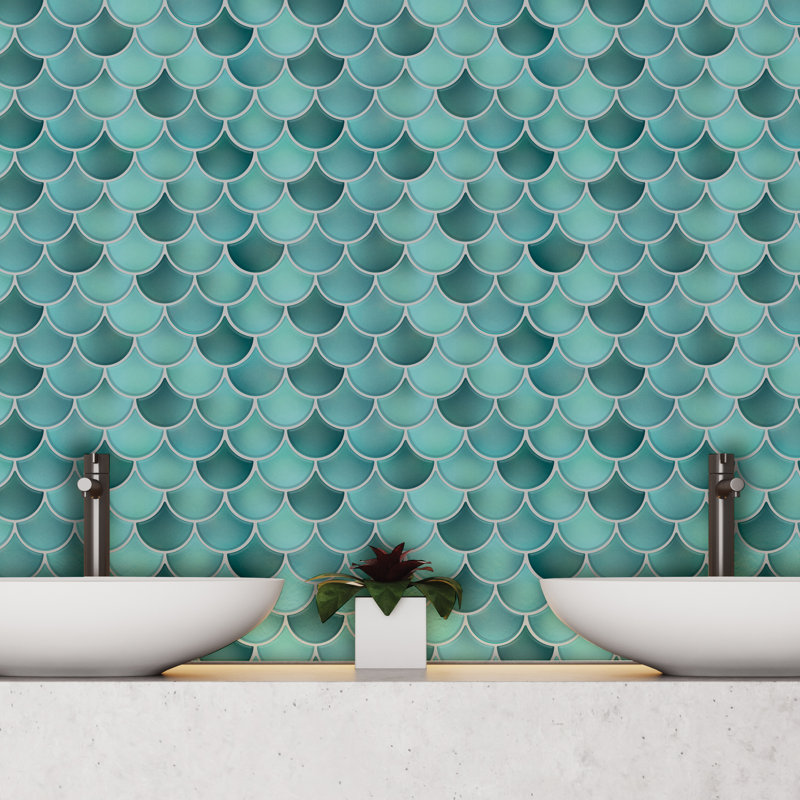 Winthrop 20.3cm x 28cm PVC Subway Tile Sticker