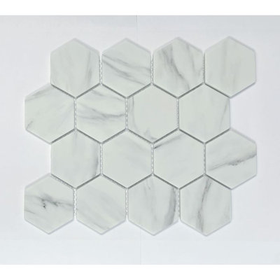 Glass Honeycomb Mosaic Wall & Floor Tile