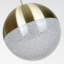 Luminaire suspendu sphère 1 lumière DEL Cobden-294502070