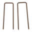 Absidy Expanding Trellis Fence, 300 x 103.5 cm, Dark Brown