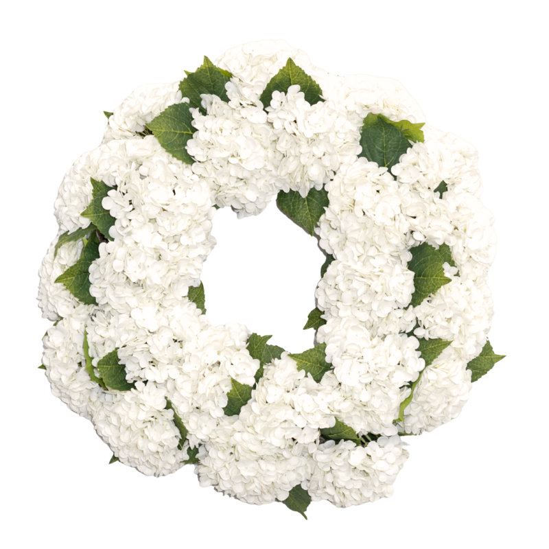 Lydia Year Round Wreath, Snow