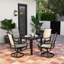 Ensemble repas d'extérieur avec chaise pivotante en tissu-2082154758-2082083333-2082082298