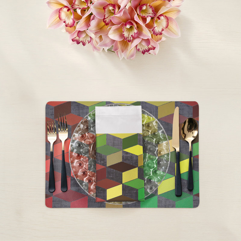 Modern Steps Cotton Sateen Dinner Napkins