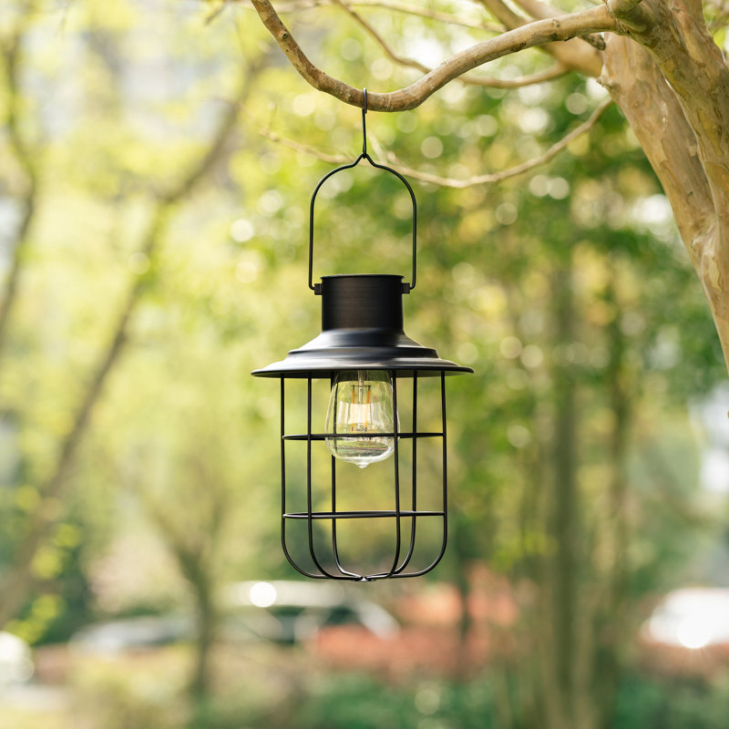 Lanterne suspendue à énergie solaire 9,75 "H