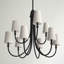 Lustre classique à 9 lumières Sandy Creek-455666532