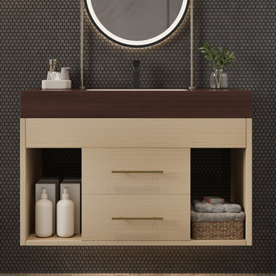 Meuble-lavabo flottant Modern