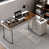 Blanc ivoire / gris