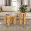 Ensemble de 2 tables basses Farmhouse