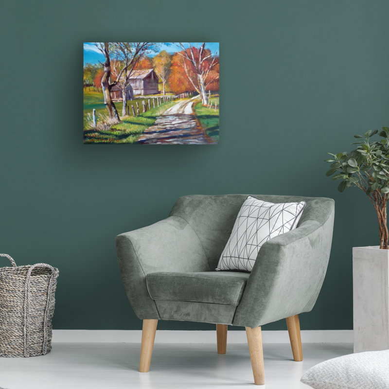 Art sur toile David Lloyd Glover, H 14 po x l 19 po