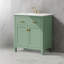 Meuble-lavabo moderne 30 po avec lavabo en céramique-100135021