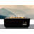 Aerin Rectangle Steel Propane Fire Pit Table with Lid-1892487737