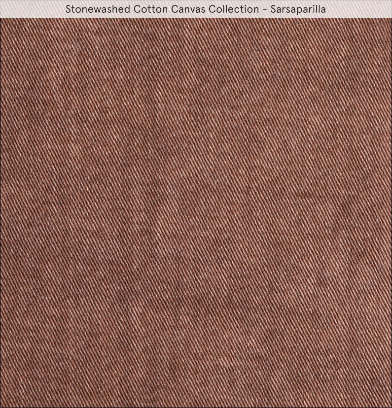 Cotton Canvas 42" x 14" Cushion Pad, Sarsaparilla
