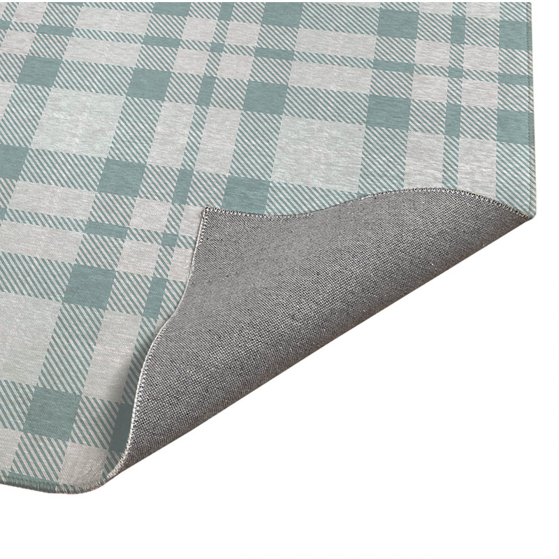 Tapis de bureau Gen Gen, L 3 pi x L 2 pi, Ardoise / Bleu