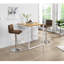 Rectangular Dining Table with Steel Base-71129581-71129582