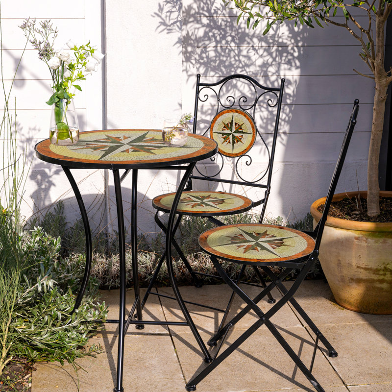 Andrejka Patio Dining Set with Round Table