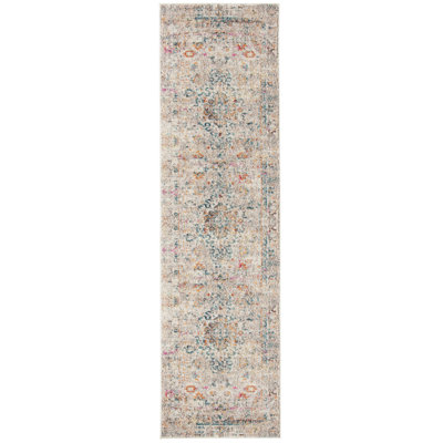Tapis oriental noir / doré Felty